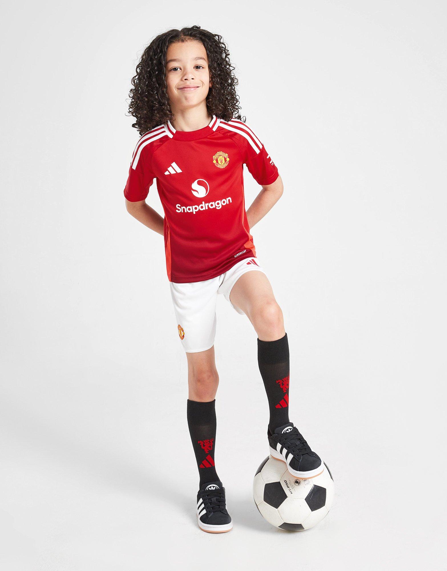 adidas Kit Domicile Manchester United FC 2024/25 Enfant