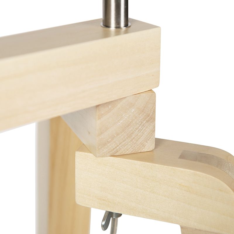 Vloerlamp tripod hout zonder kap - Puros