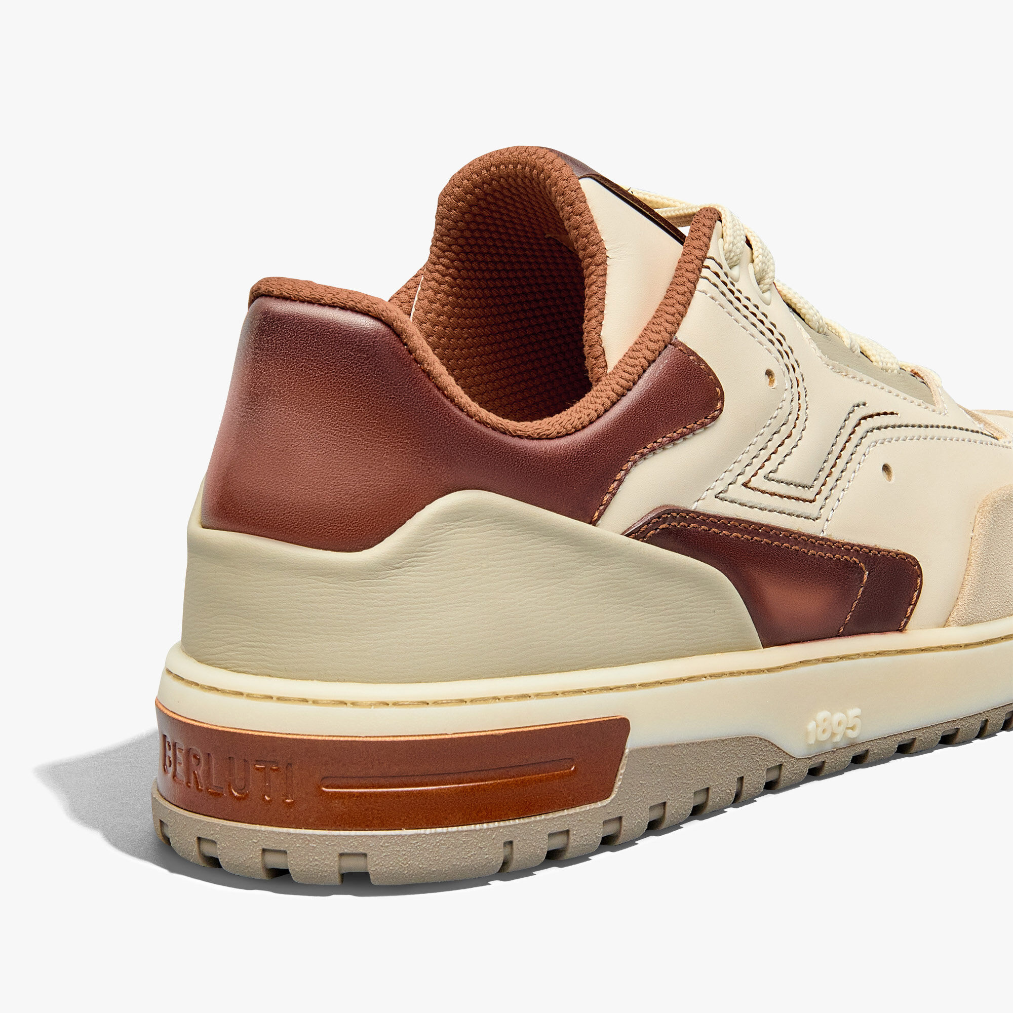 Sneaker Playoff En Cuir Scritto