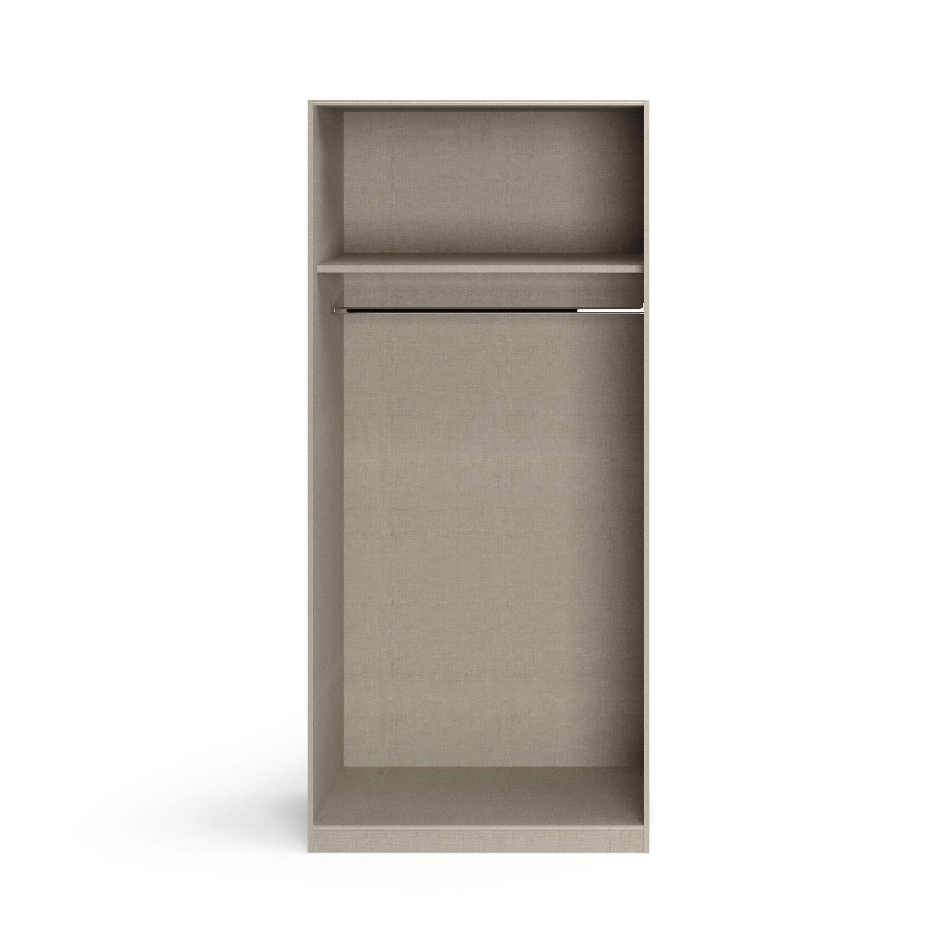 Drehtürenschrank - Eiche Sonoma - 2-türig - 91x210 cm