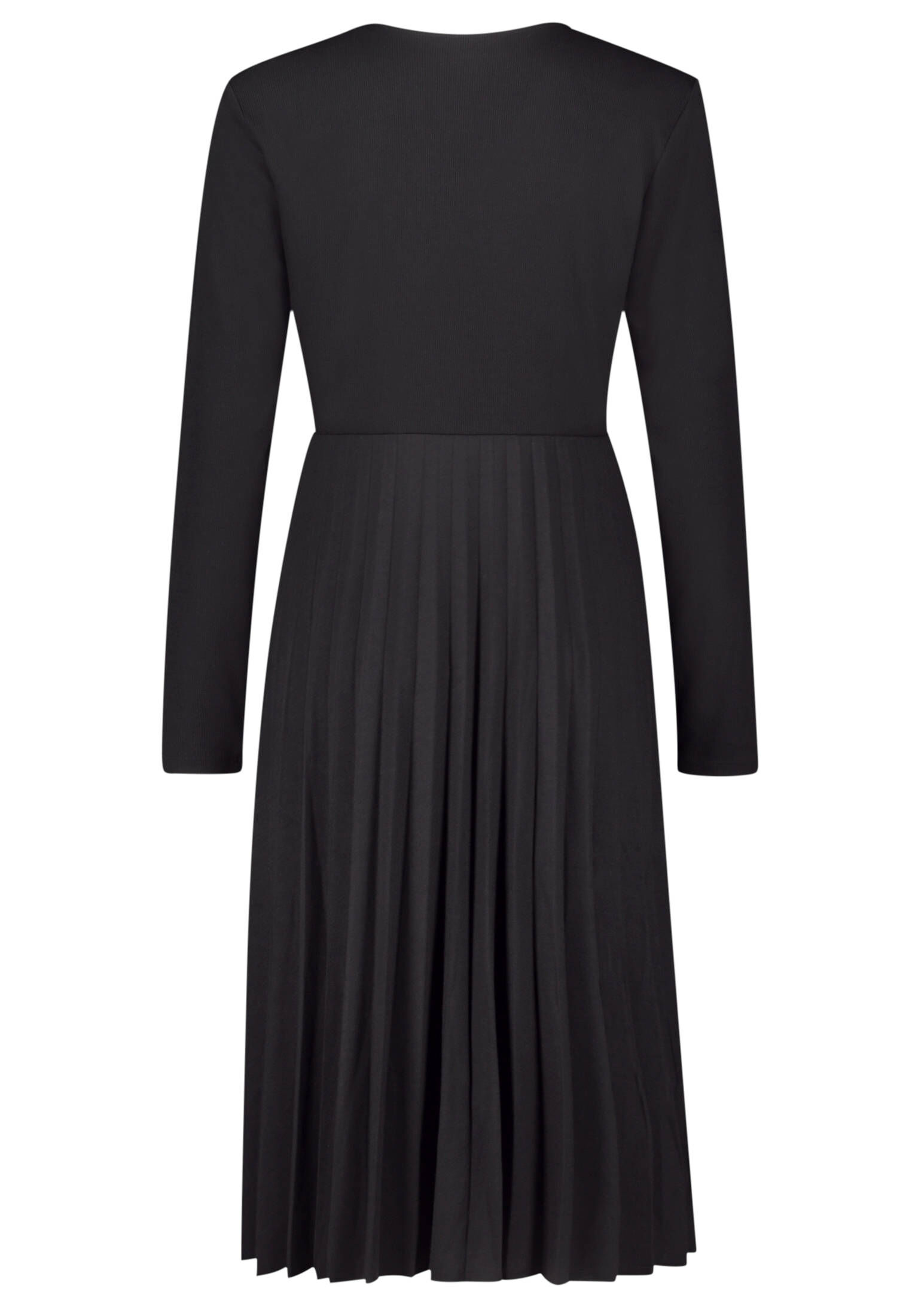 Cartoon| Damen Wickelkleid mit Plissee
