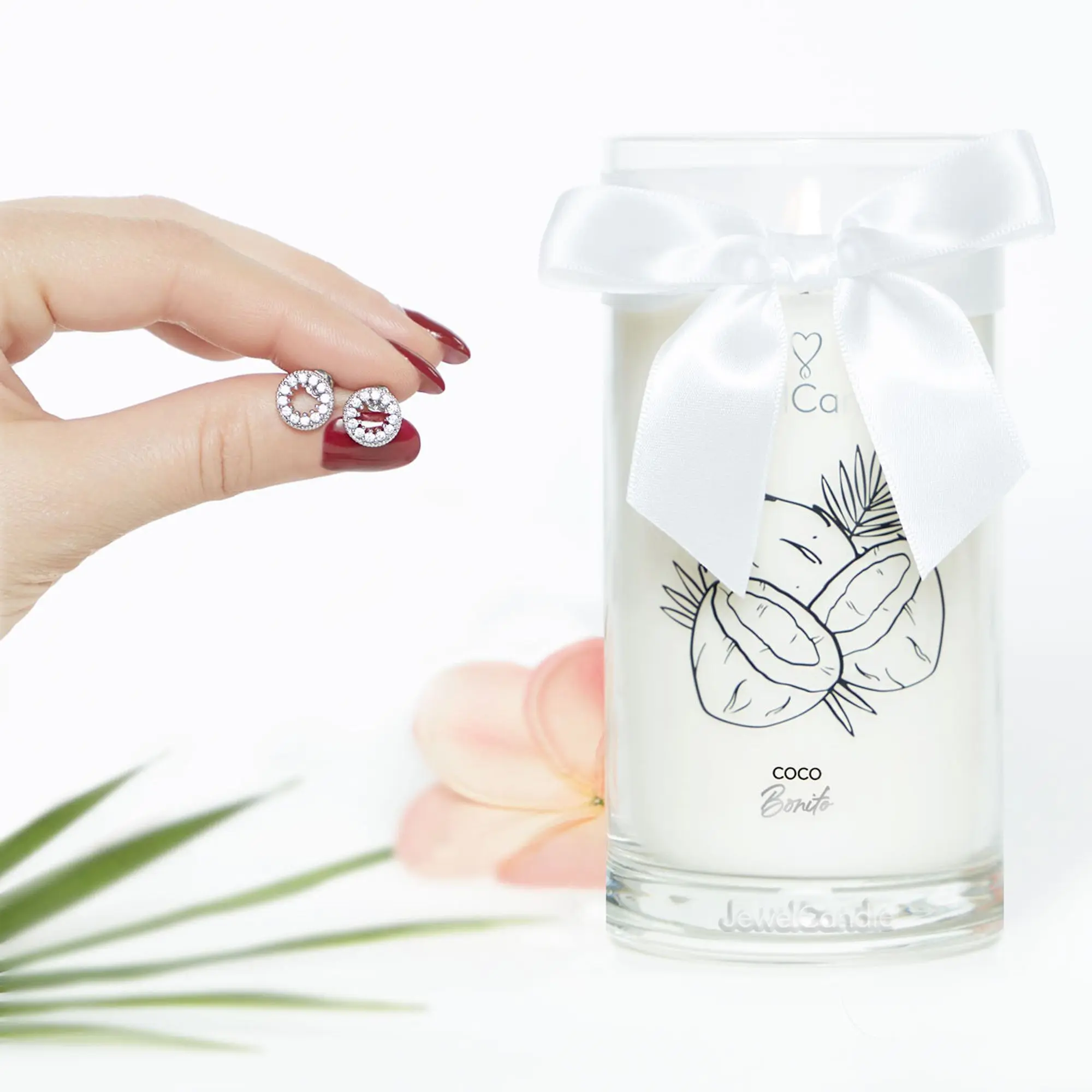 Jewel Candle - COCO BONITO Bougie Parfumée avec Bijou en argent massif 925- Nouveautés