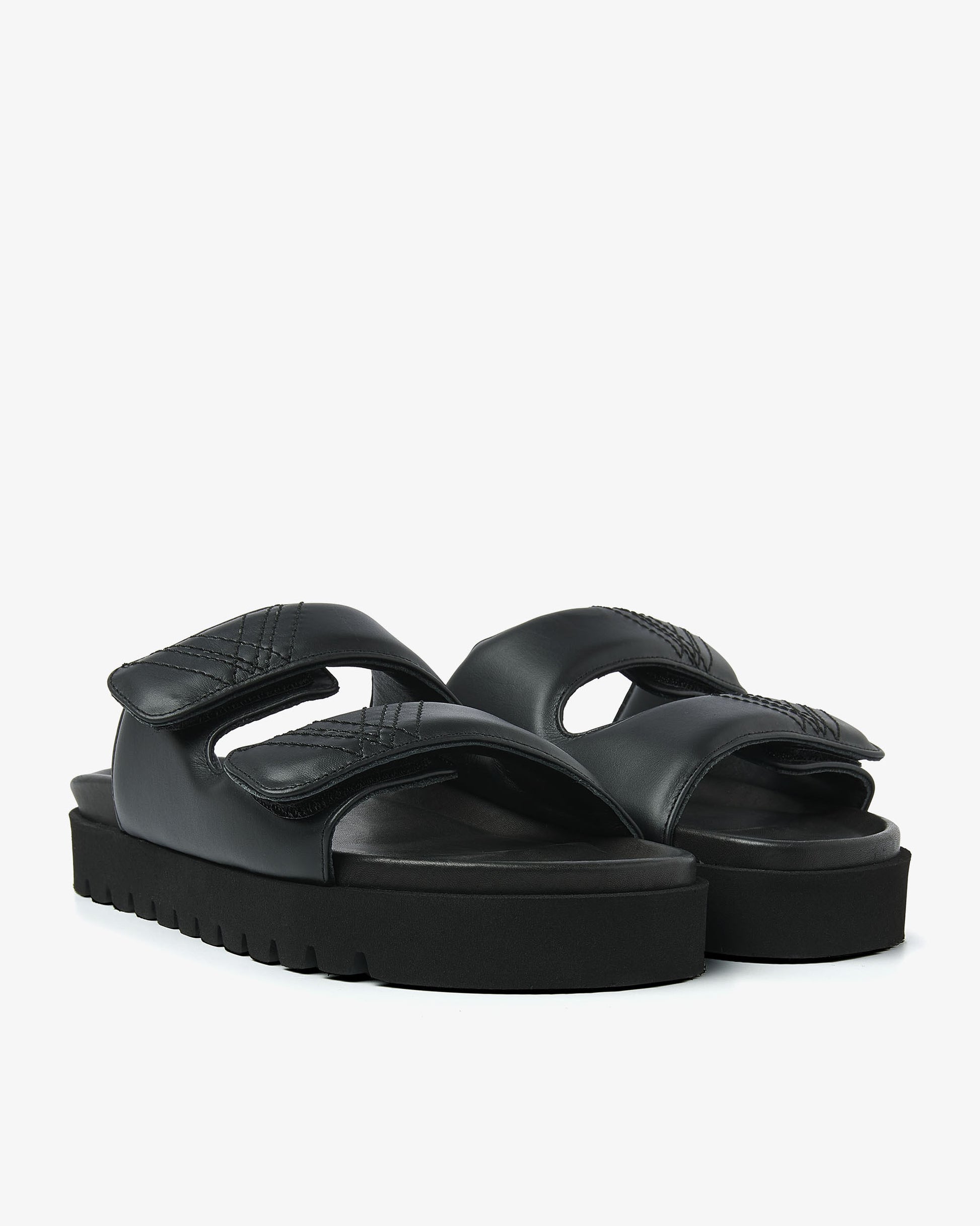 VIA VAI zwarte slippers Rae Lidia