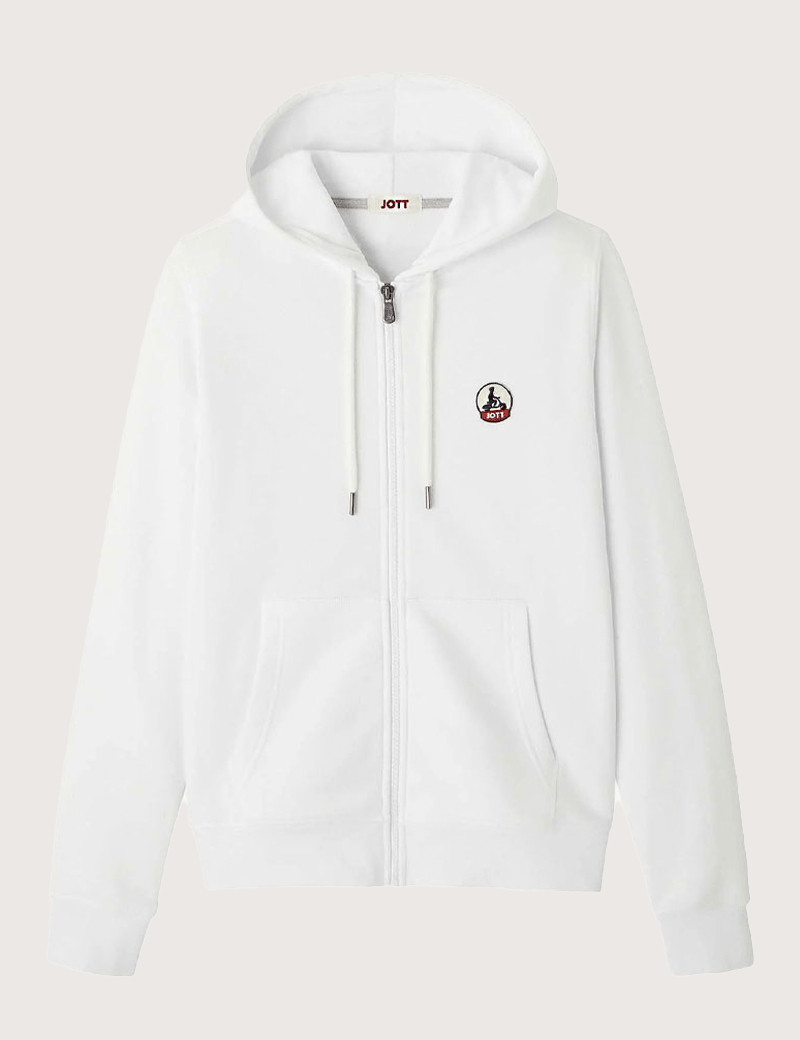 JOTT ZIPPER FEMME CAPUCHE OAXACA BLANC