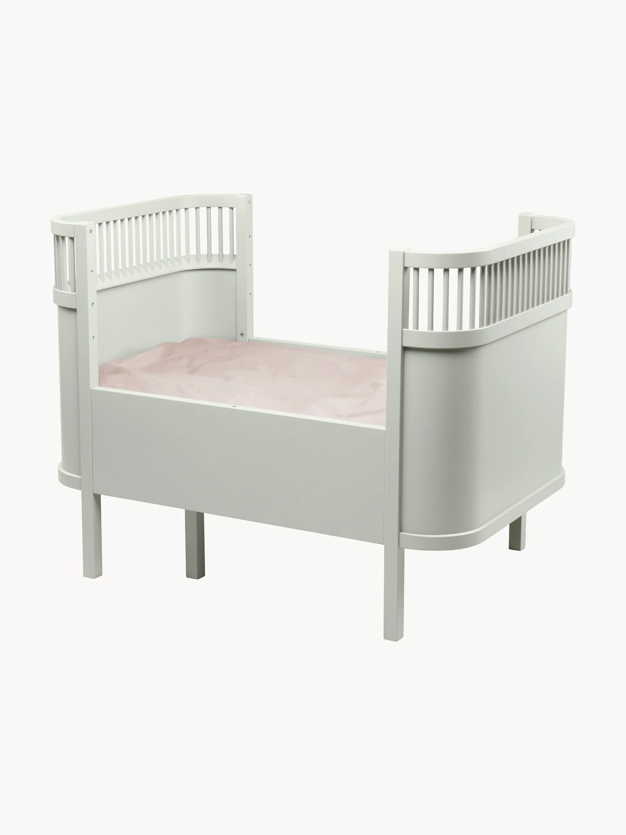 Uitschuifbaar babybedje Baby & Jr. van beukenhout, 70 x 110/150 cm