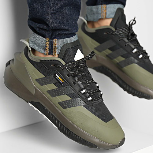 Baskets Avryn IG2374 Olive Strata Core Black Silver Pebble
