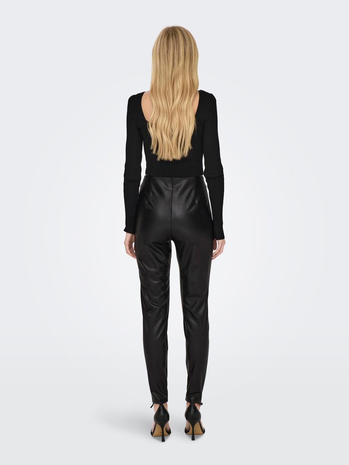 ONLLOLA Mittlere Taille Slim Fit Leggings Black