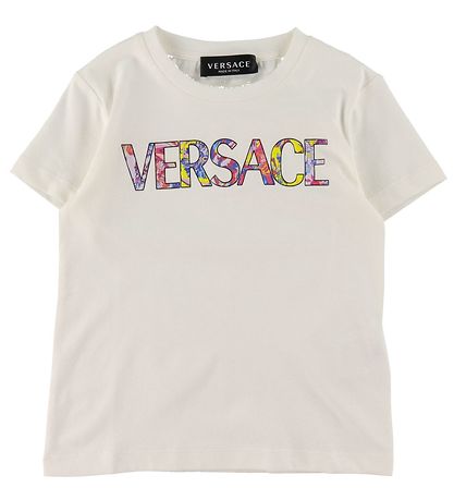Versace T-Shirt - Weiß m. Print
