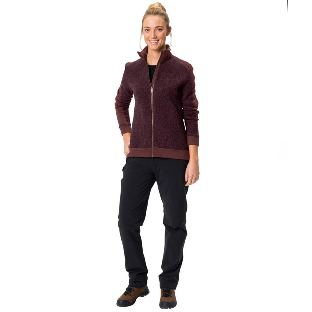 Vaude SKOMER II - Polaire Femme 261 dark cherry