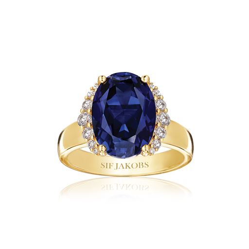 Sif Jakobs Jewellery Ellisse Grande Ring, Guld, 58