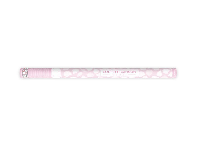 Confetti Kanon Witte Rozenblaadjes 80cm