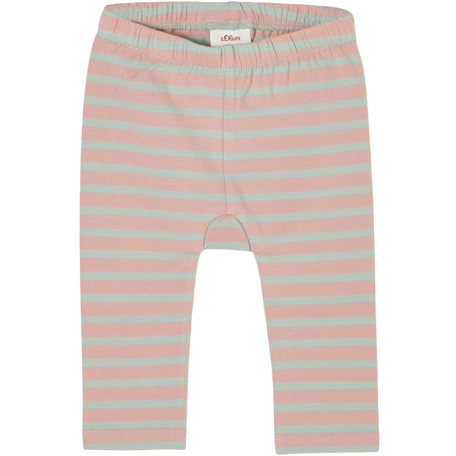 s.Oliver Leggings light pink stripes