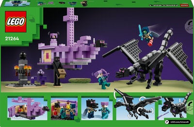 LEGO Minecraft 21264 Enderdrage og End Ship