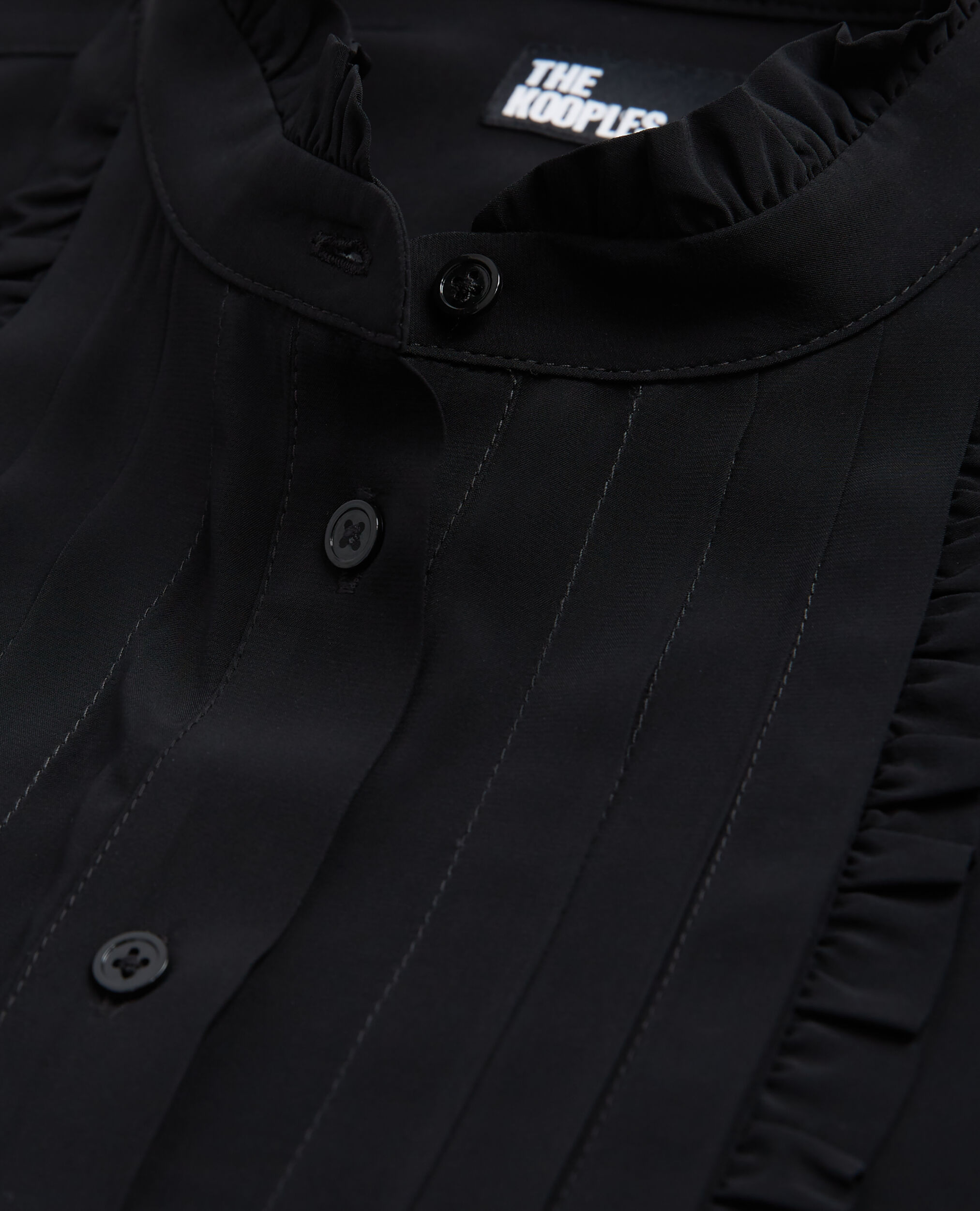 Chemise fluide noire