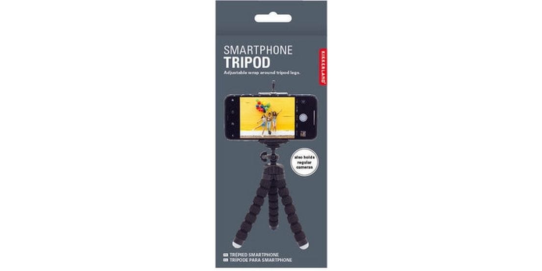 Kikkerland Smartphonehalter Kompakter Tripod für Smartphones