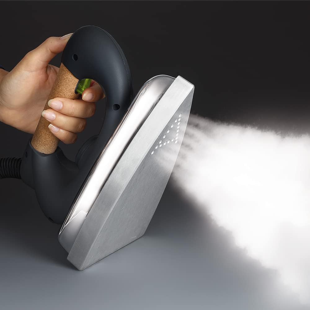 Polti Vaporella 535 Eco Pro, Dampfbügeleisen mit 4 Bar Hochdruckkessel, Leistung 1750 W, Sicherheitsabdeckung, Eco-Funktion, Weiß und Grün