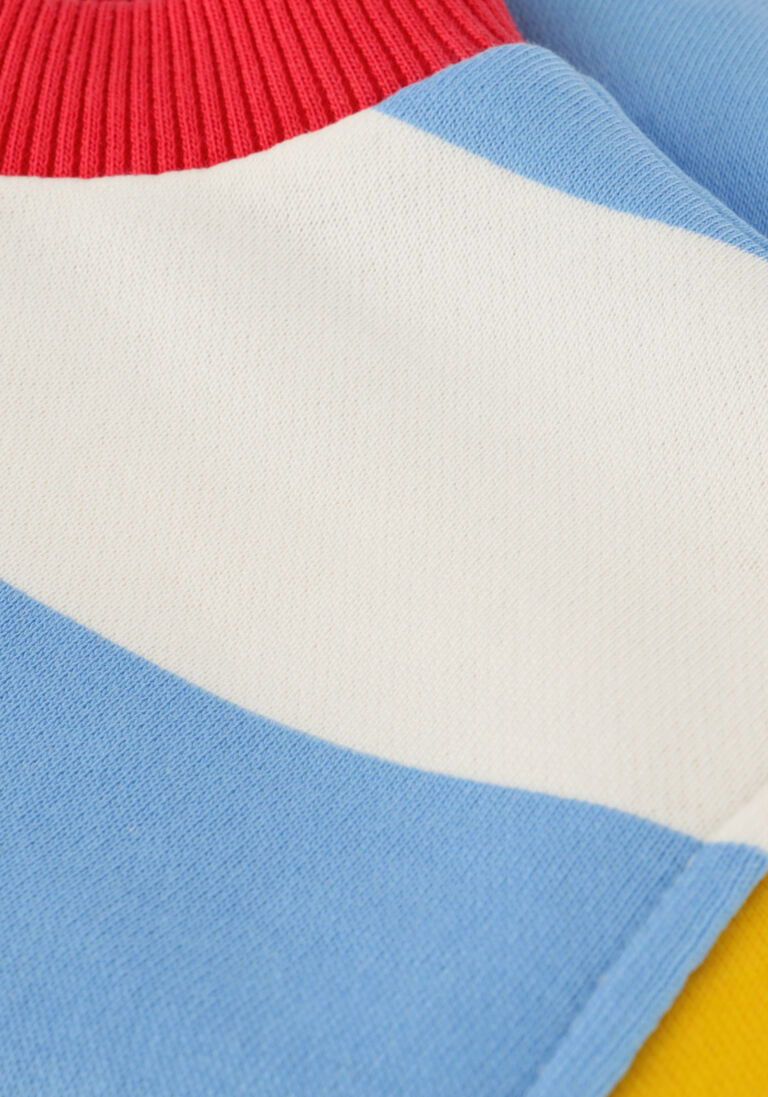 TOMMY HILFIGER blauw/wit gestreepte tommy hilfiger trui tommy bold stripe crew