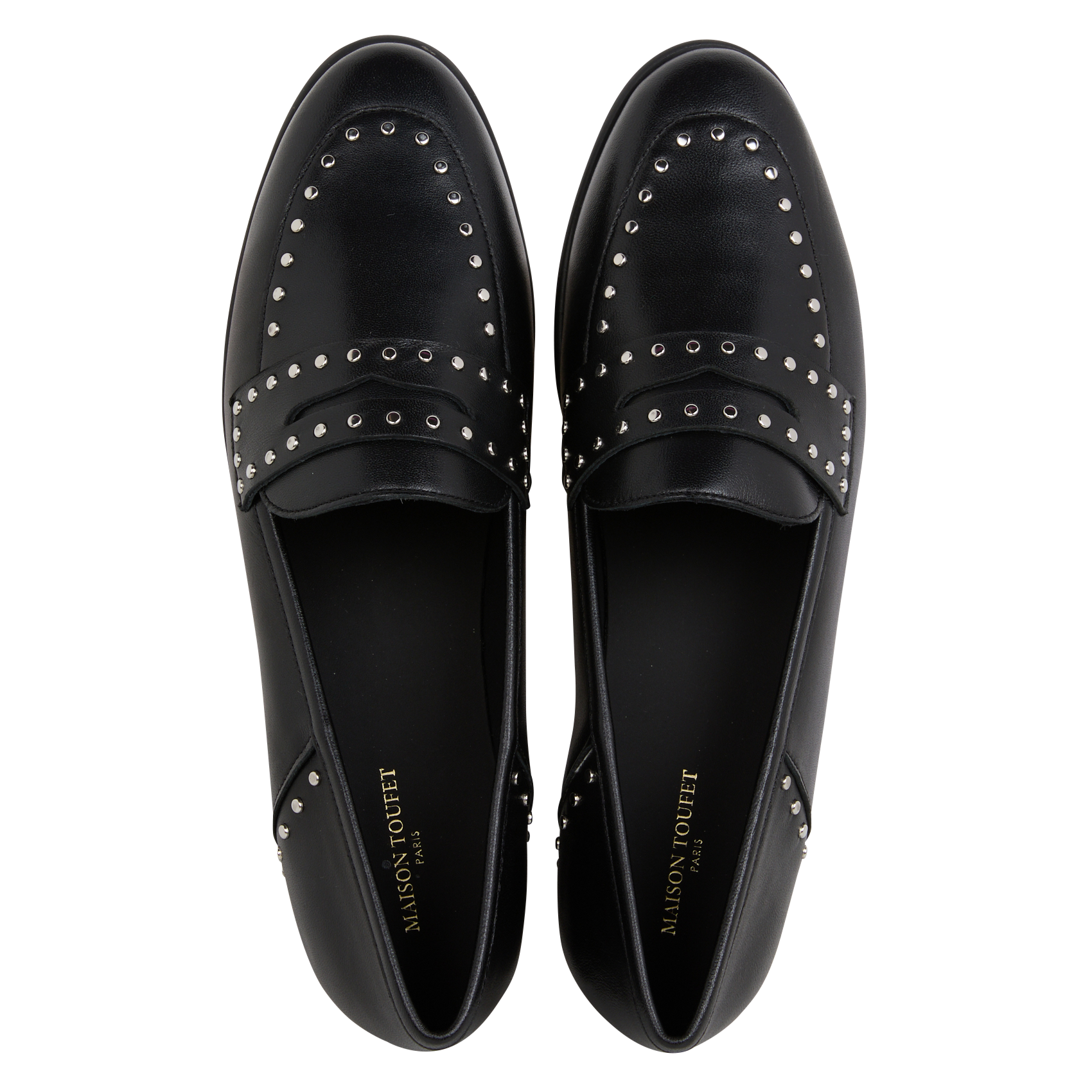 SIRINE - Mocassins en cuir | Noir