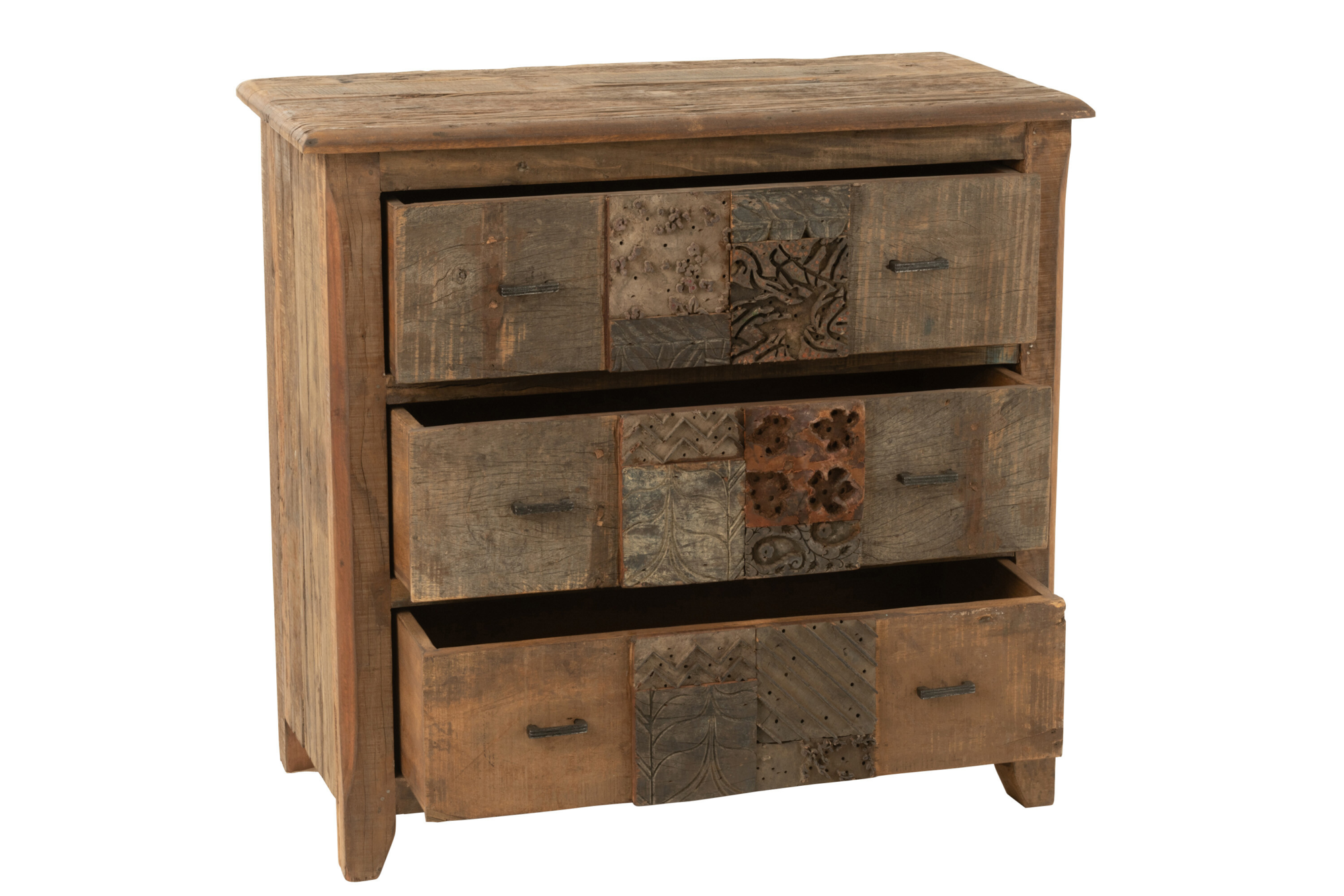 Dressoir verouderd hout bruin