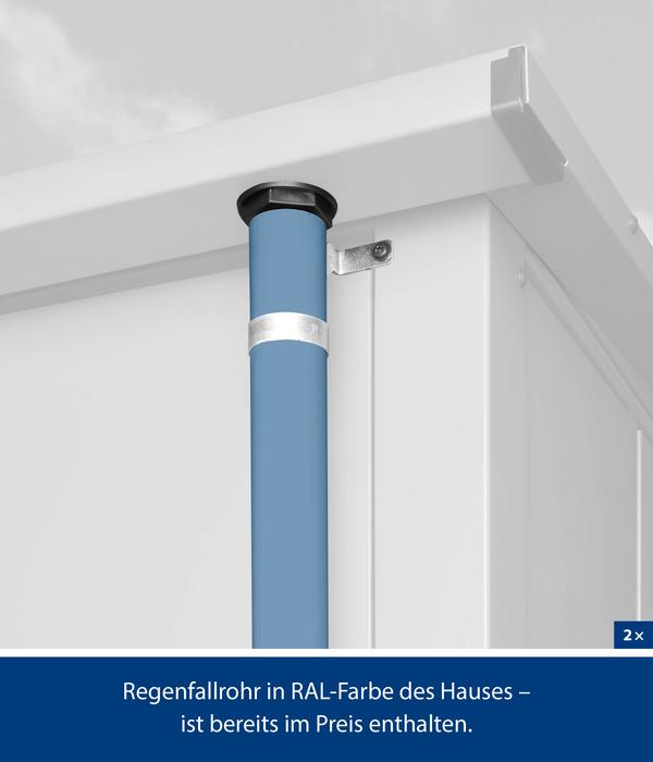 Hörmann Berry-Gerätehaus Classic-S Typ 3,