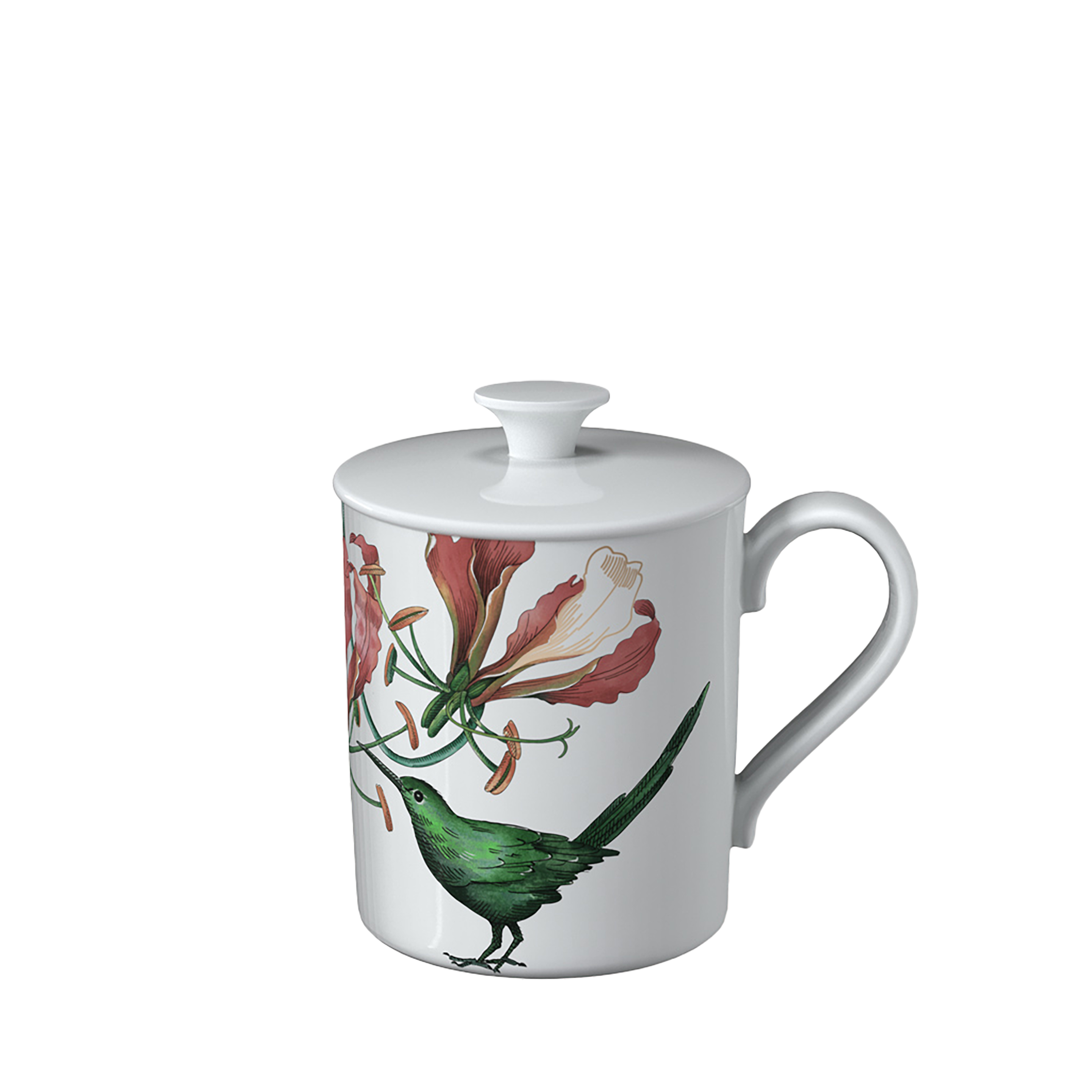 Avarua Mug Multi-colored, 8.8 oz, Premium Bone Porcelain