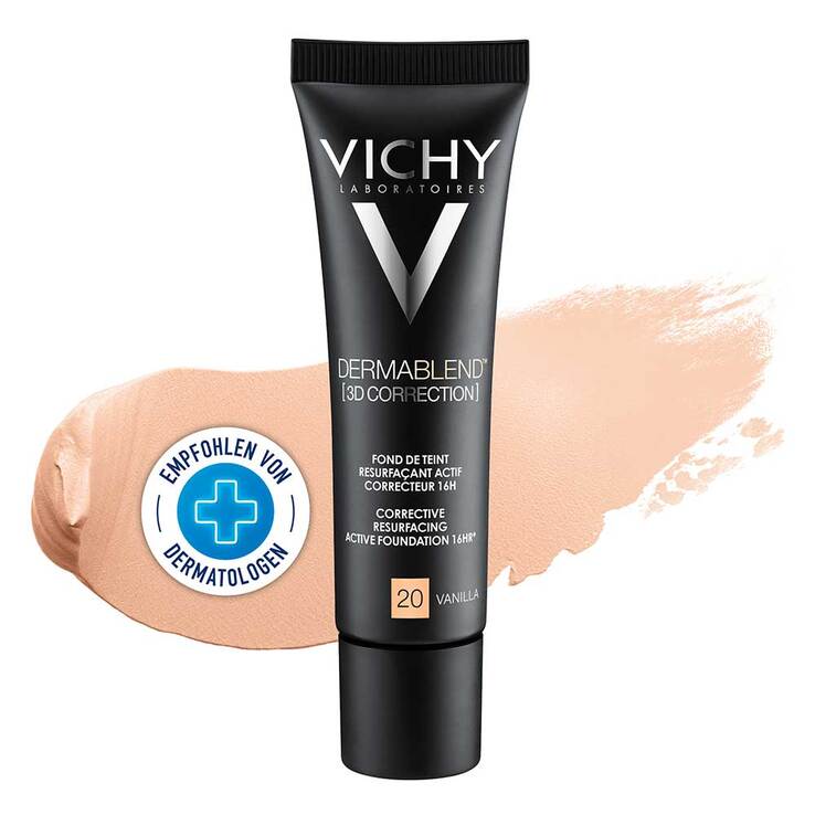 Vichy Dermablend 3D Correction Make-up 20 Vanilla, 30 ml