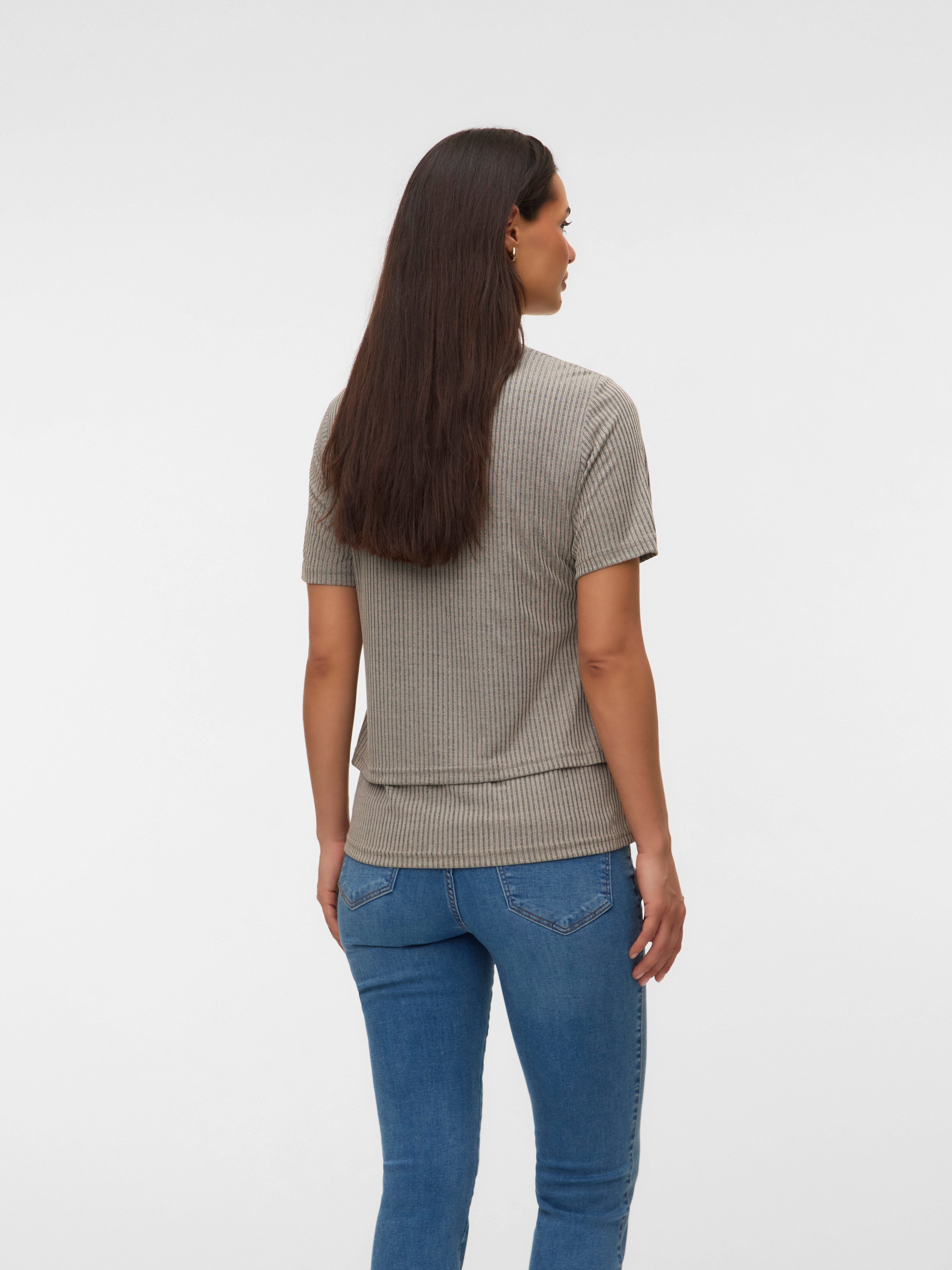 Regular fit O-hals Top