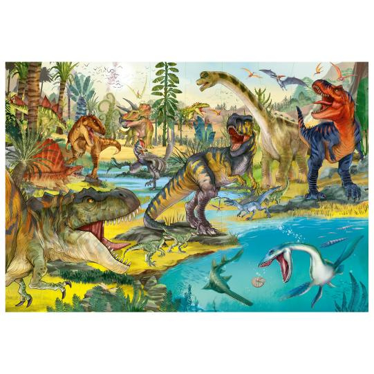 Dino World puzzel 50 stukjes