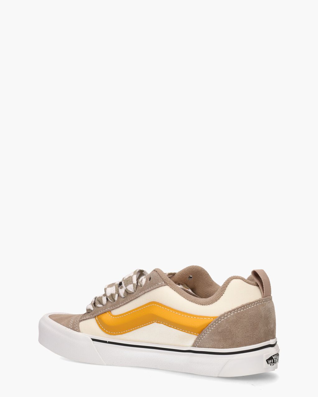 Vans Knu Skool Off-White/Taupe Herensneakers