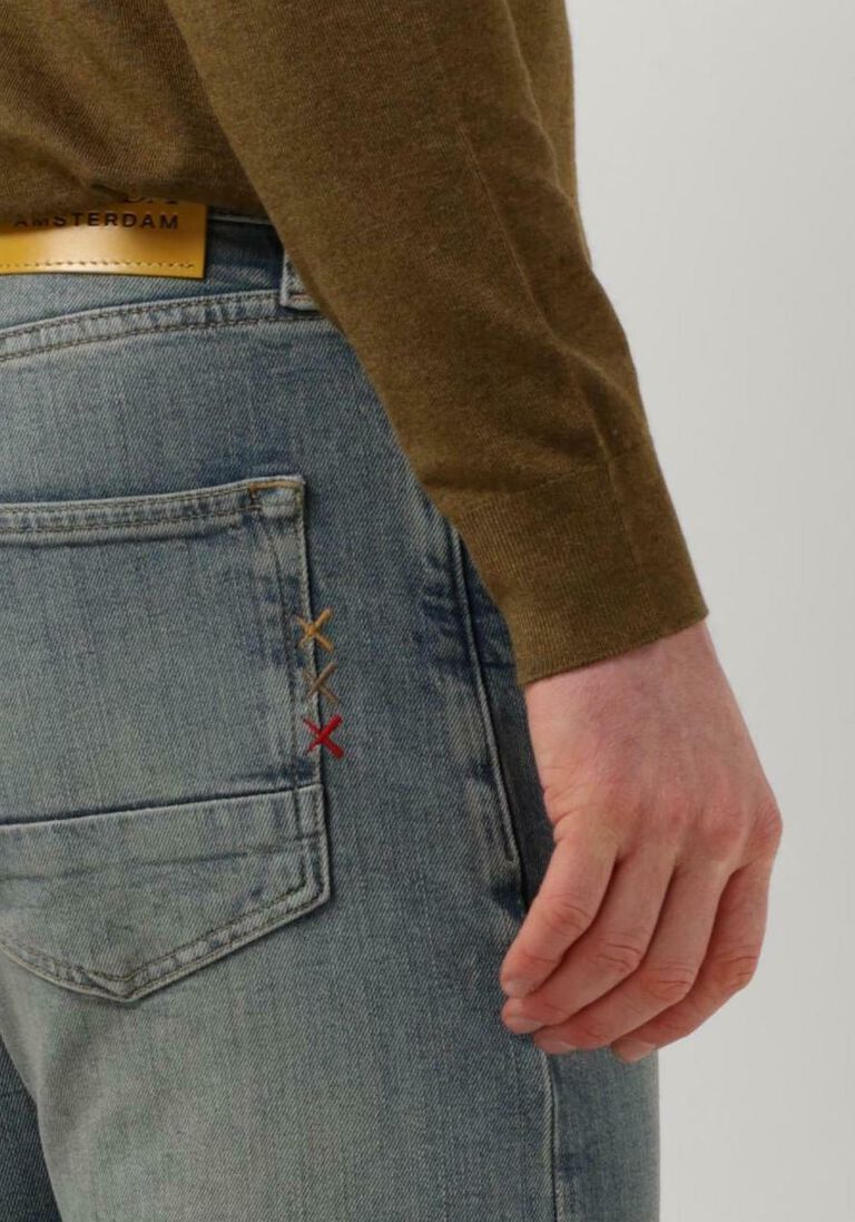 SCOTCH & SODA blauwe scotch & soda slim fit jeans seasonal essentials ralston slim jeans
