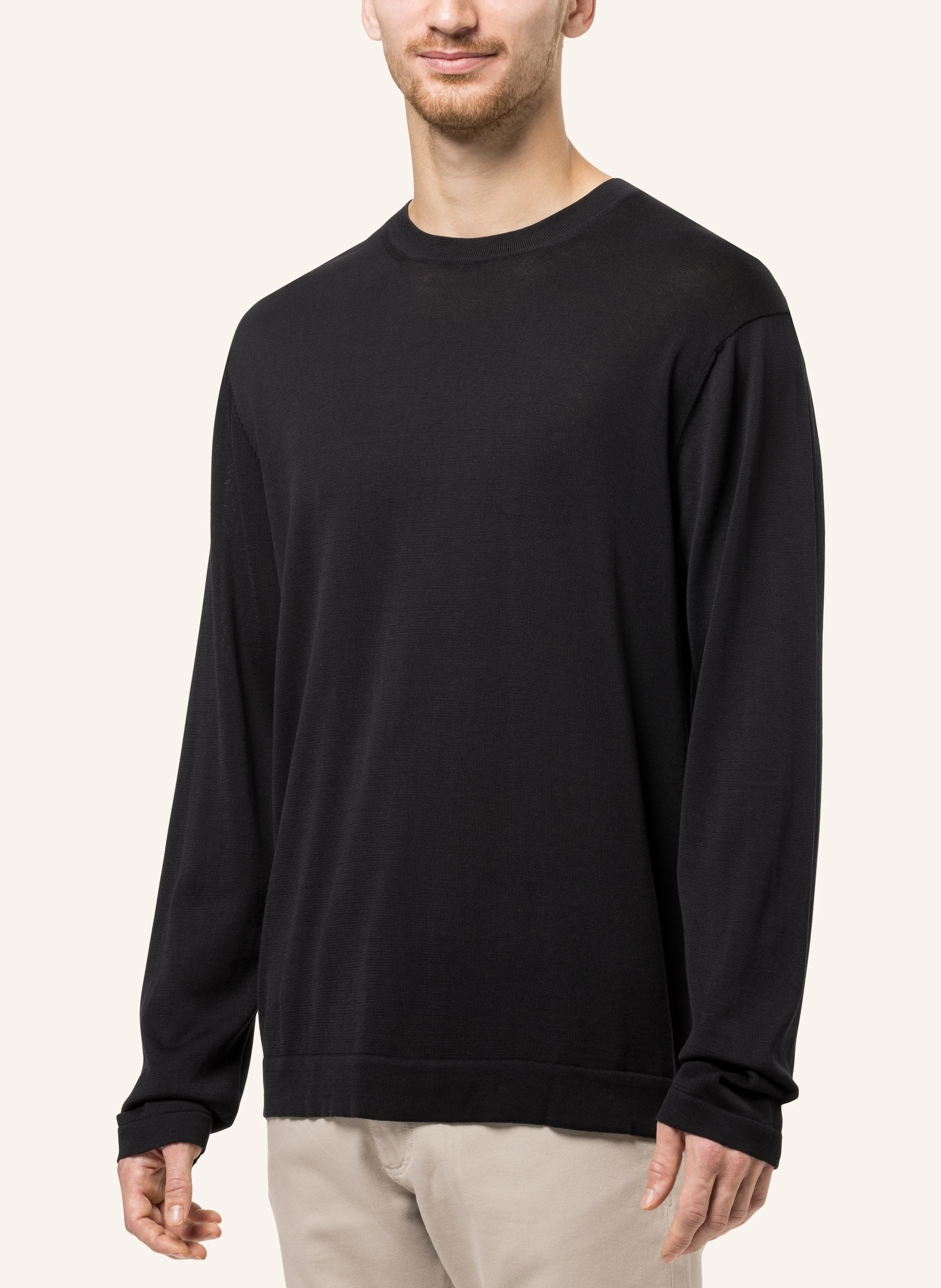 TRUSTED HANDWORK Round Neck 1/1-Sleeve Pullover