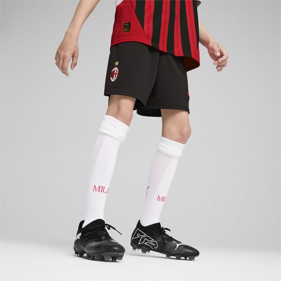 Milan AC Short Domicile 2024/25 - Noir Enfant