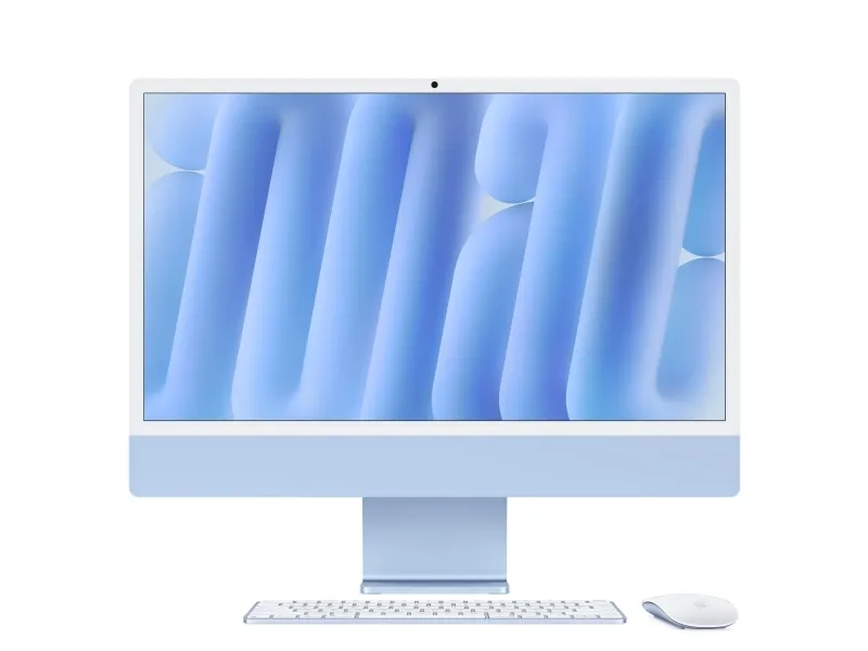 Apple iMac with 4.5K Retina display - Alt-i-én M4 - RAM 24 GB - SSD 512 GB - Apple M4 10-core - Gigabit Ethernet, IEEE 802.11ax (Wi-Fi 6E), Bluetooth 5.3 - macOS Sequoia 15.0 - skærm: LED 24