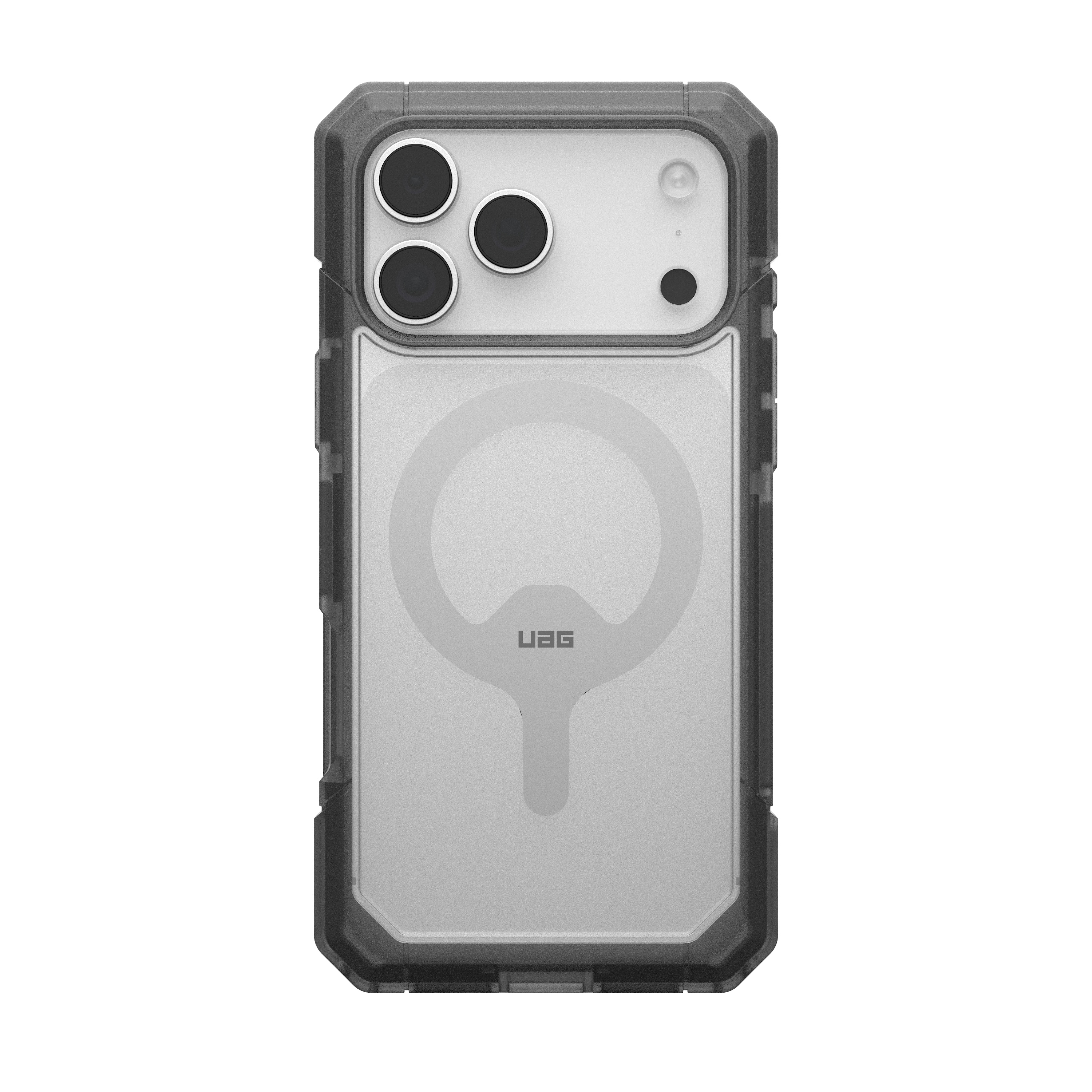 iPhone 17 Pro Max MagSafe Schutzhülle Trooper (114522114G31) - Ash (Transparent / Schwarz)