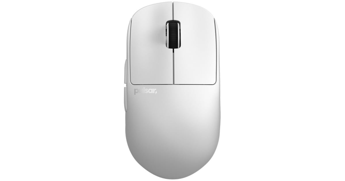 PulsarX2H v3 Mini Gaming Mouse  (Wit, 32000 DPI)