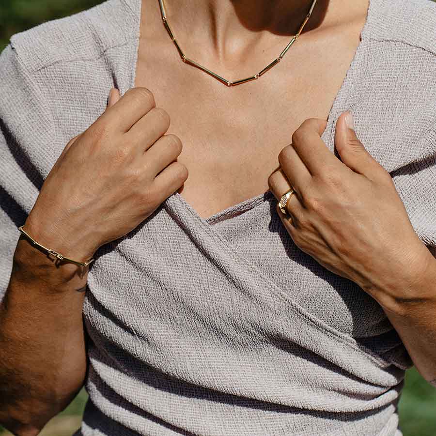 Bague Sunray Signet Maren Jewellery