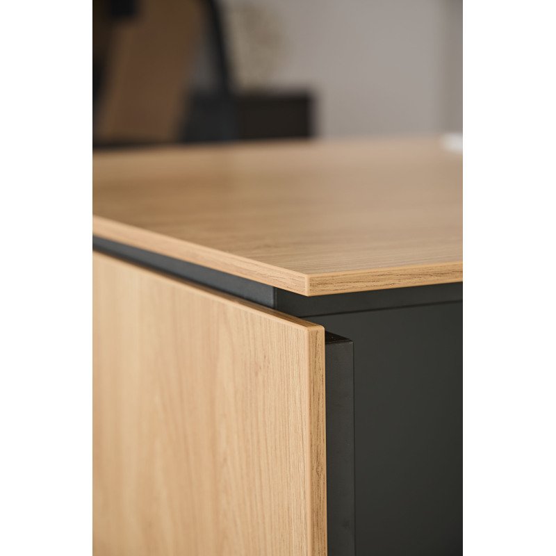 Bureau de direction Helyos L 200 x P 100 cm