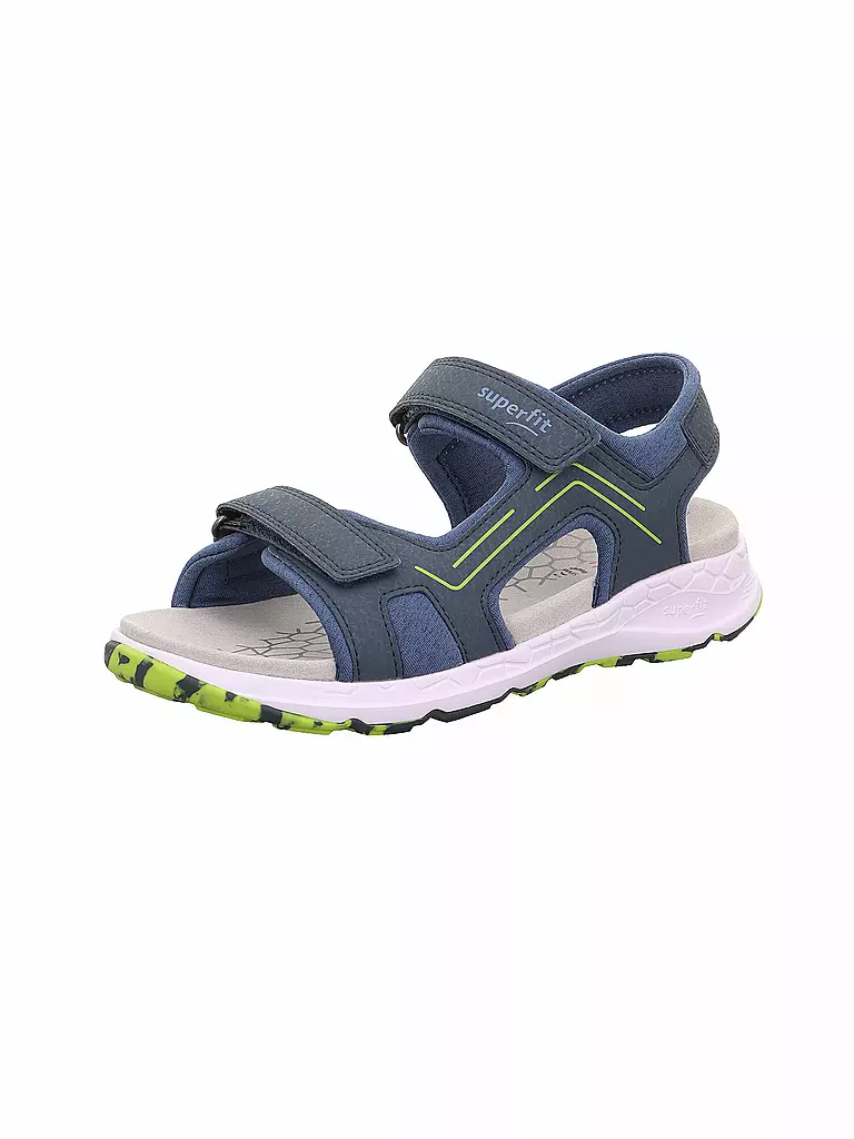 SUPERFIT Jungen Sandalen CRISS CROSS blau