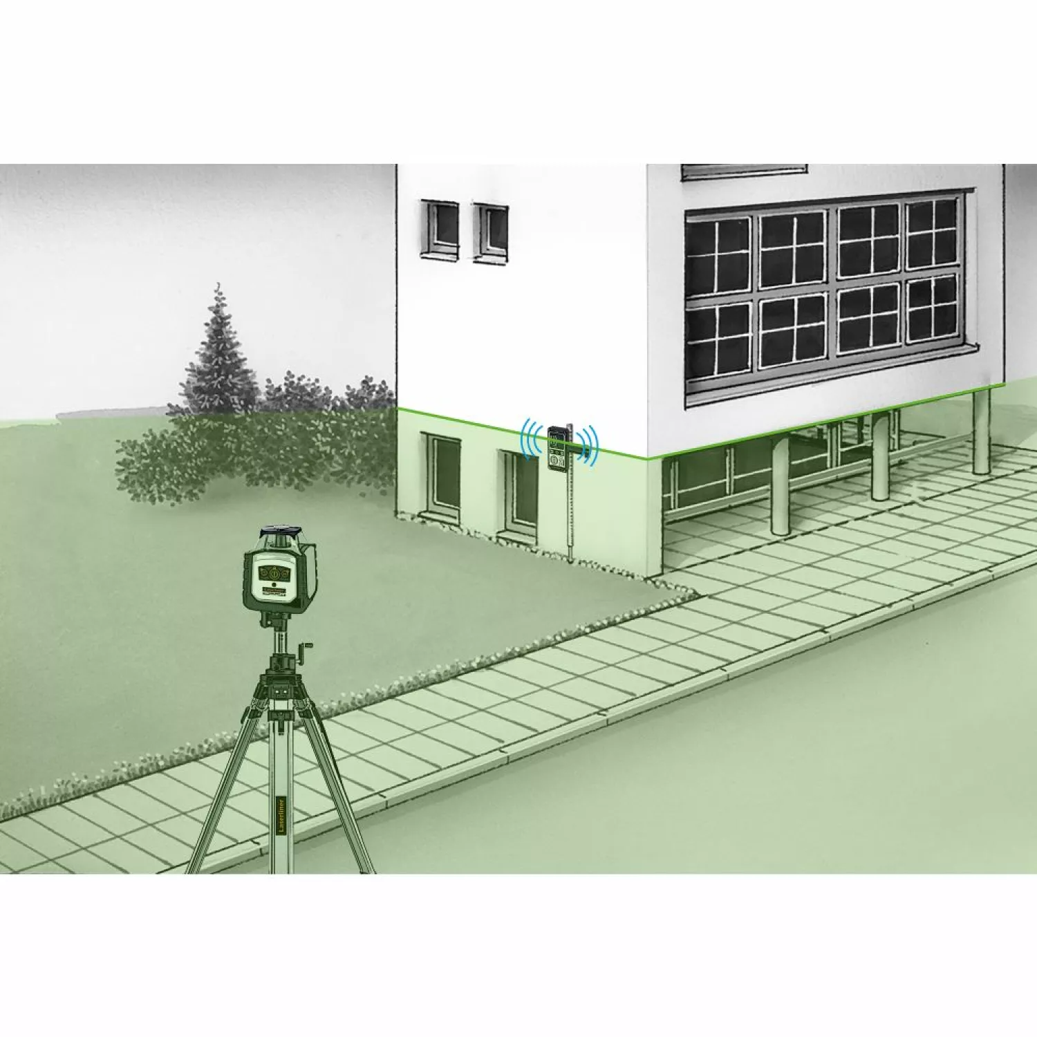 Laserliner 080.35 Profi Spindelstatief - 5/8