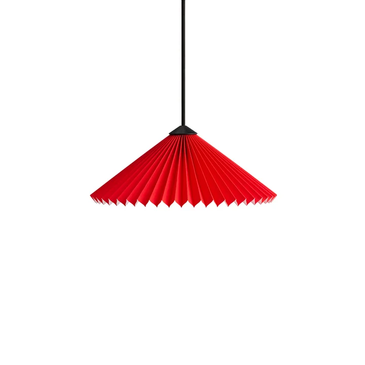 HAY - Matin Pendelleuchte Ø 30 cm, bright red