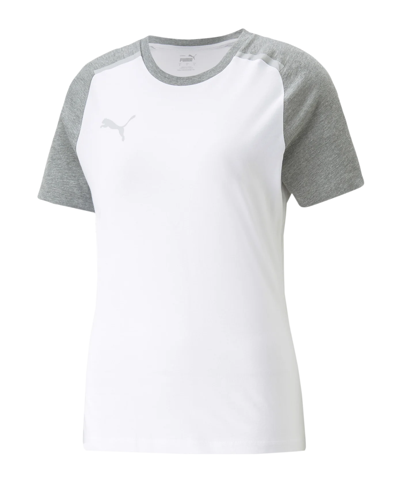 PUMA teamCUP Casuals T-Shirt Damen Weiss F04