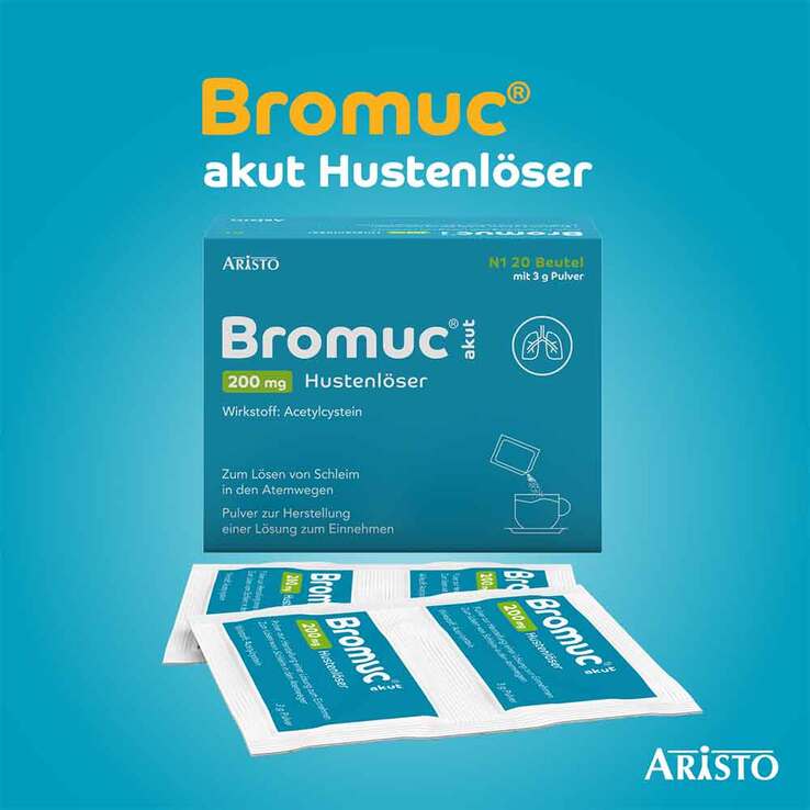Bromuc akut 200 mg Hustenlöser , 20 St