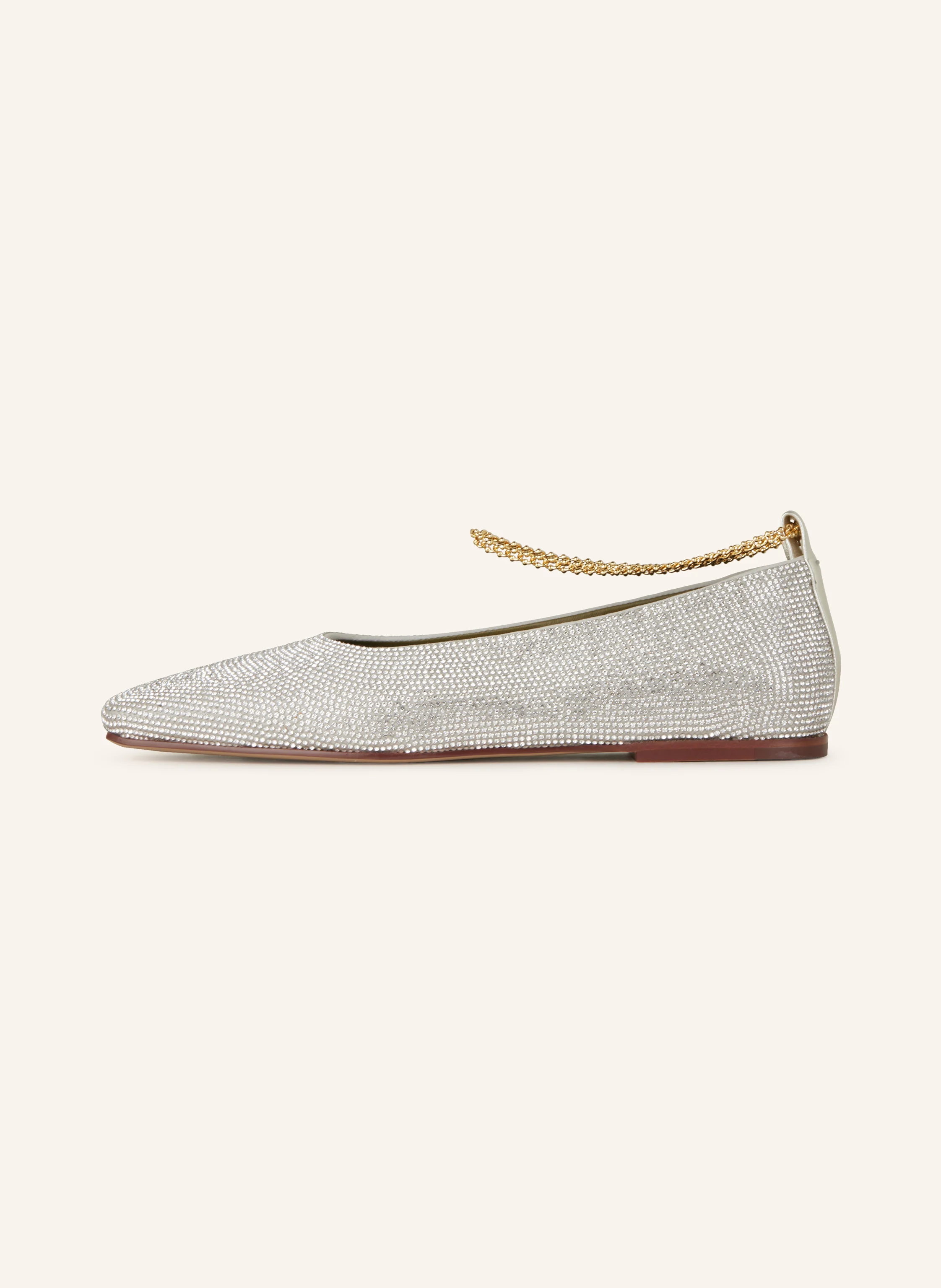 MARIA LUCA Ballerinas AUGUSTA mit Schmucksteinen