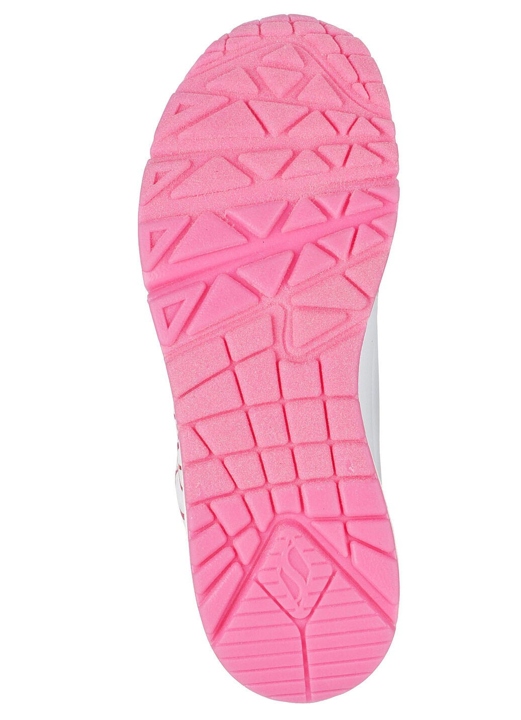 SKECHERS Schnür-Sneaker mit niedlichen Herzchen bedruckt