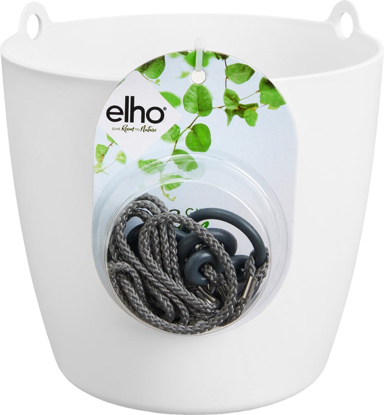 Elho hangpot Brussels wit D 21,5 H 18 cm