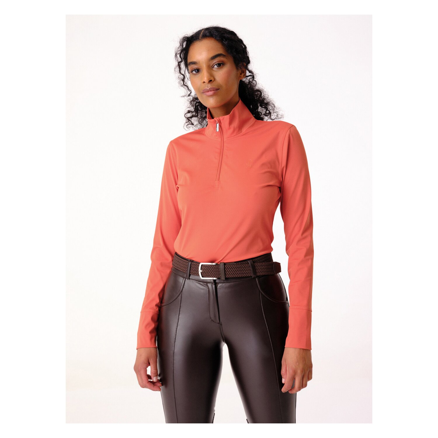 PS of SWEDEN Funktionsshirt Toska  - burnt orange