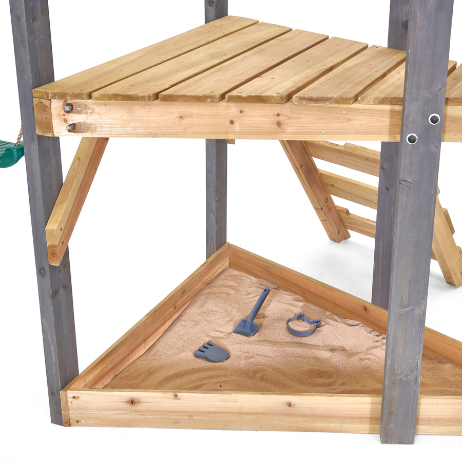 plum® Spielgerüst Barbary mit Doppelschaukel