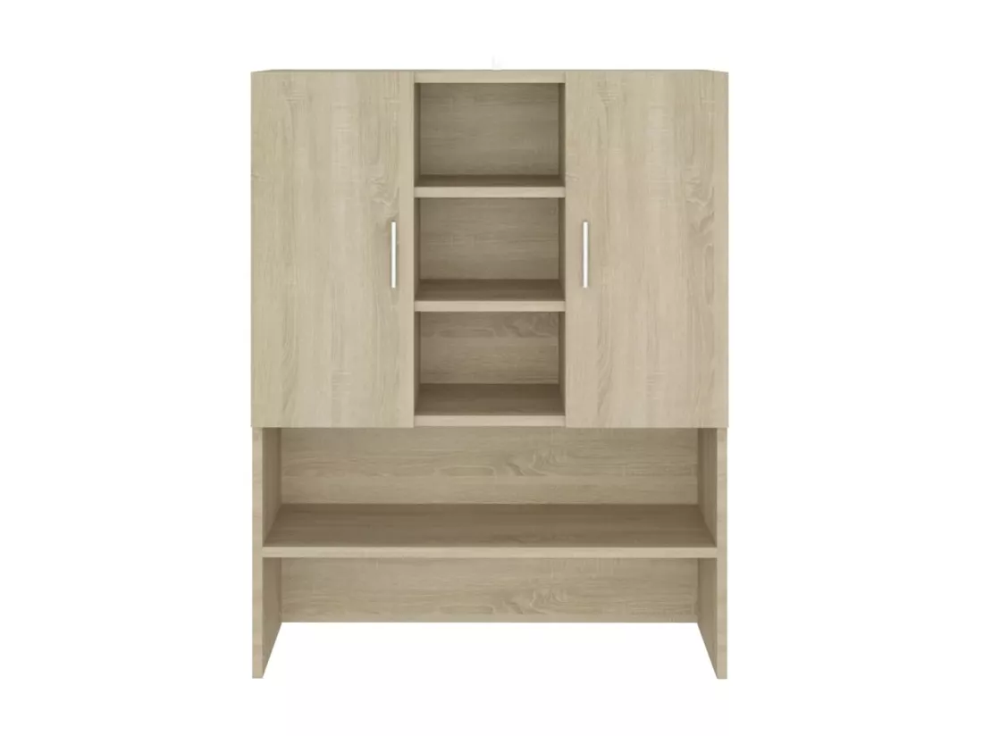 Meuble pour machine à laver Chêne sonoma 70,5x25,5x90 cm