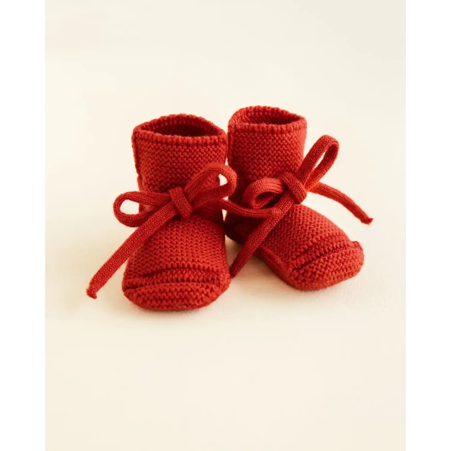 Hvid | Booties 0-9M | Red