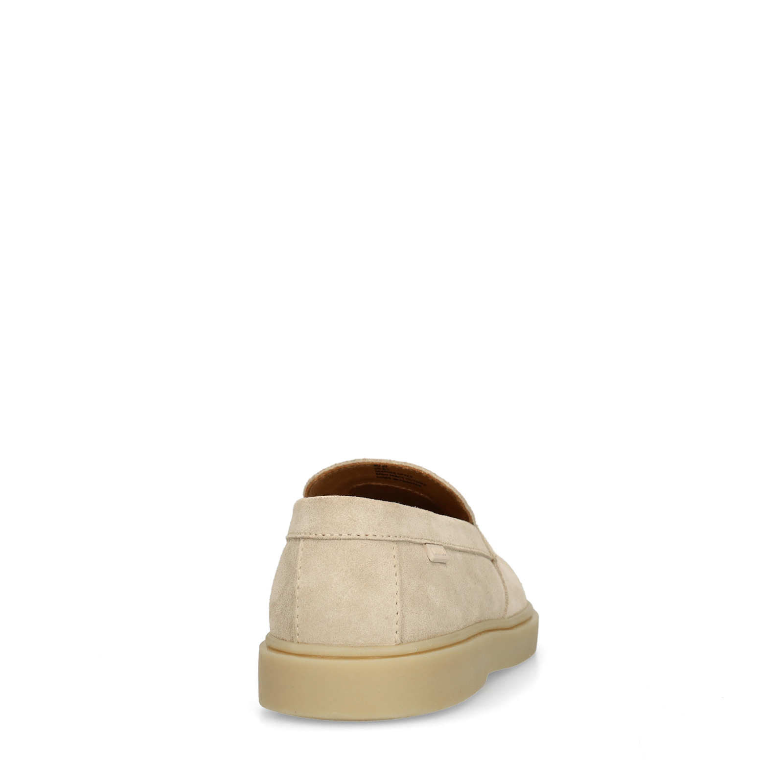 Beige suède loafers